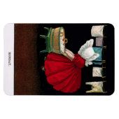 1900年代前半のSunbonnet Sue Magnet マグネット (横)