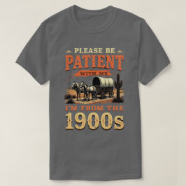 1900年代生まれです - 面白いヴィンテージ 1900年代の誕生日 Tシャツ