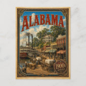 1900年代 アラバマ州 ポストカード ビンテージ州 (正面)