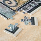 1900年夏：アールヌーボーbyミュシャ ジグソーパズル (側面)