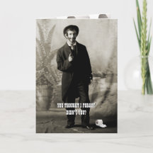 1900年頃のおもしろいトイレ紙男の写真