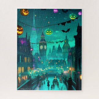 1900年頃のハロウィーンの風景画 ジグソーパズル