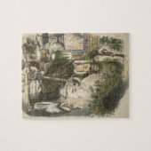 1900年頃：クリスマスプレゼントの幽霊 ジグソーパズル (横)