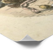 1900年頃：クリスマスプレゼントの幽霊 ポスター (角)