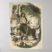 1900年頃:クリスマスプレゼントの幽霊 ポスター (正面)