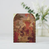 1900年1215年にマグナ・カルタを与えたジョン王 ポストカード (スタンド正面)