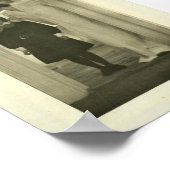 1900賛美年のヴィンテージの中で、あなたは女の中で ポスター (角)