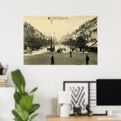 1900 Antwerpen De Keyser Avenueアントワープ ポスター (ホームオフィス)