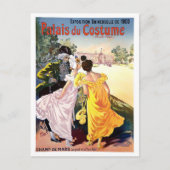 1900 Paris World Expo Franceヴィンテージ旅行 ポストカード (正面)