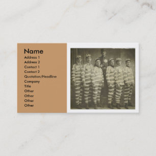 1900groupofconvicts名刺 名刺
