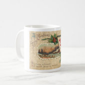 1900Sはがき「CHRISTMAS」 コーヒーマグカップ (正面左)