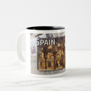 1900s CORDOBA,スペイン観光客はがき ツートーンマグカップ