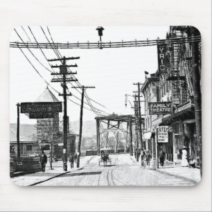1900's Pittston Pa.ousepad マウスパッド