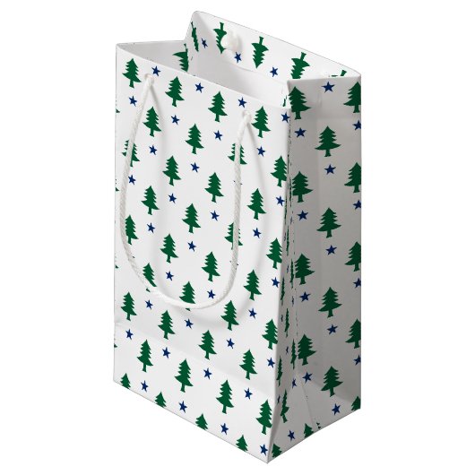 1901メイン州旗抱き枕 スモールペーパーバッグ (正面アングル)