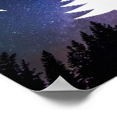 1901メイン州旗 – スターリーナイト版 ポスター (角)