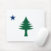 1901メイン州旗 マウスパッド (マウス)