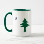 1901メイン州旗 マグカップ (左)