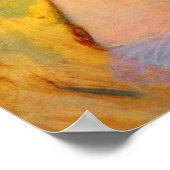 1901年にショールを着た美しい女性 ポスター (角)