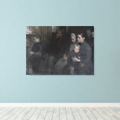 1901年に彼らの運命を退いた キャンバスプリント (インサイチュ (ウッドフロア))