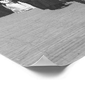 1901年のアトランティックシティのジェットコースター。ヴィンテージ ポスター (角)