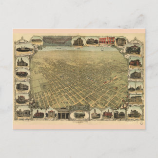 1901年のカリフォルニア州サンノゼ市 ポストカード
