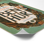 1901年の劇場制作ヴィンテージのポスター ポスター (角)