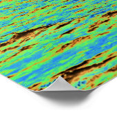 1901年アメリカカップのヨットアイドラー競走 ポスター (角)