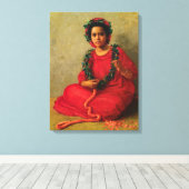 1901年テオドア・ウォレス キャンバスプリント (インサイチュ (ウッドフロア))