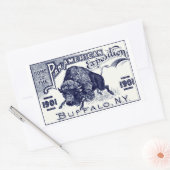 1901年パンアメリカン万博 長方形シール (封筒)