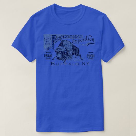 1901年パンアメリカン博覧会 Tシャツ (デザイン正面)