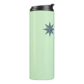 1901年メインの旗-ヴィンテージのスタイルの タンブラー (回転左)