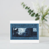 1901年ヴェネツィア美術展ポスター ポストカード (スタンド正面)