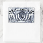 1901年汎米博覧会 長方形シール (バッグ)