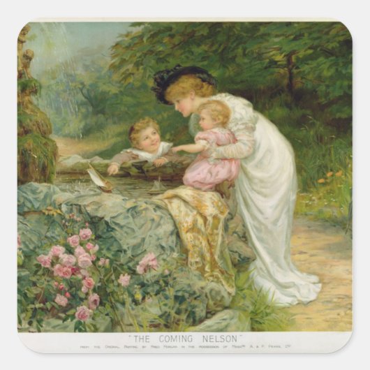 1901来年のPears AnnualのThe's Nelson スクエアシール (正面)