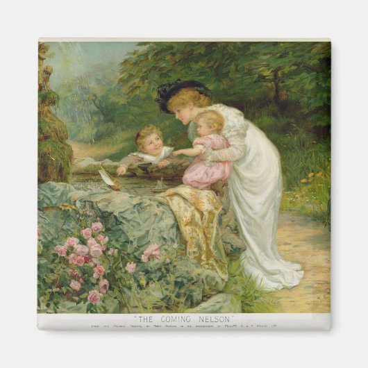 1901来年のPears AnnualのThe's Nelson マグネット (正面)