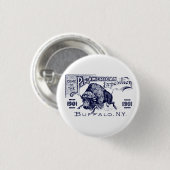 1901鍋アメリカの博覧会 缶バッジ (正面&裏面)