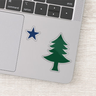 1901 Maine国旗のステッ澄んクセット シール