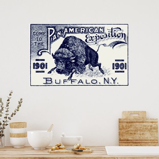 1901 Pan-American Expo ポスター (キッチン)