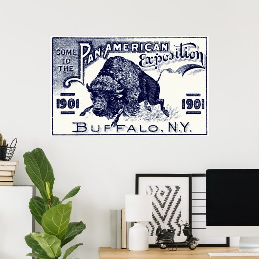 1901 Pan-American Expo ポスター (ホームオフィス)