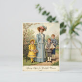 1901 Vintage Outdoor Fashion ポストカード (スタンド正面)