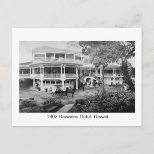 1902ハワイアンホテルハワイヴィンテージ写真 ポストカード