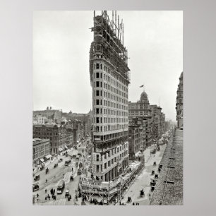 1902フラチロン建物建築 ポスター