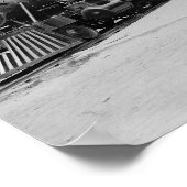 1902年のキャッツキル鉄道駅。ヴィンテージ写真 ポスター (角)