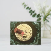 1902年の映画『月への旅ヴィンテージ』 ポストカード (スタンド正面)