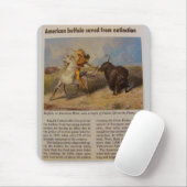 1902年アメリカ救牛絶滅 マウスパッド (マウス)