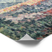 1902年セントトロペス近郊の森林 ポスター (角)