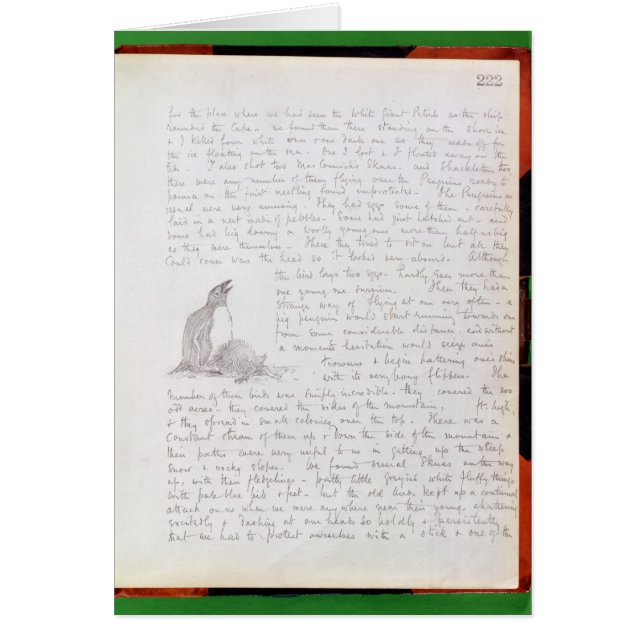 1902年1月9日の日記の記入項目、 (正面)