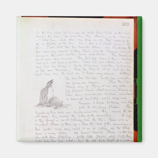 1902年1月9日日記 マグネット (正面)