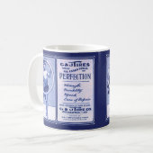 1902 G & Jタイヤ広告 コーヒーマグカップ (正面左)