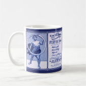 1902 G & Jタイヤ広告 コーヒーマグカップ (左)